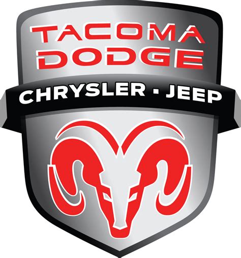 Tacoma dodge - 10:00am – 8:00pm. Service Center. Mon – Fri. 7:00am – 8:00pm. Sat – Sun. 8:00am – 5:00pm. Explore the adventurous and versatile lineup of Jeep SUVs at Tacoma Dodge Chrysler Jeep Ram. See our inventory …